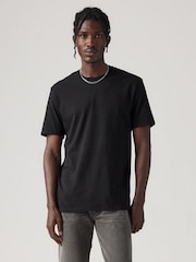 Levi's® Black Slim Crewneck-T-Shirt 2 Pack - Image 4 of 9