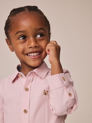 Pink Long Sleeve Oxford Shirt (3mths-7yrs) - Image 1 of 4