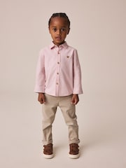 Pink Long Sleeve Oxford Shirt (3mths-7yrs) - Image 2 of 4