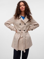 VERO MODA Belted Trench Coat - صورة 1 من 5