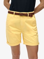 Superdry Yellow Chino Shorts - Image 6 of 7