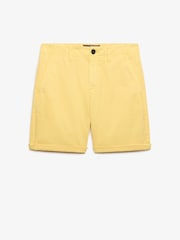Superdry Yellow Chino Shorts - Image 7 of 7