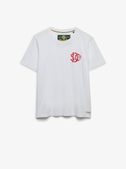 Superdry White SD&Co Neon Relaxed T-Shirt - Image 6 of 6