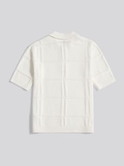 U.S. Polo Assn. Crochet Knit Polo Shirt - Bild 7 von 8