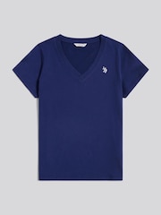 Aguja - U.S. Polo Assn. Camiseta con cuello de pico y corte estándar - Imagen 5 de 7