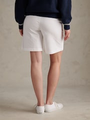 U.S. Polo Assn White Longline Chino Shorts - Image 4 of 7