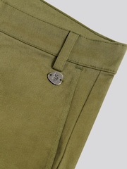 U.S. Polo Assn Green Longline Chino Shorts - Image 8 of 8