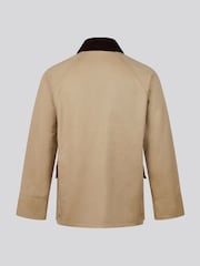 טבעי - U.S. Polo Assn Waxed Cotton Short Parka - תמונה 9 מתוך 11