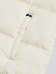 U.S. Polo Assn. Cream Lightweight Puffer Gilet - Image 7 of 10