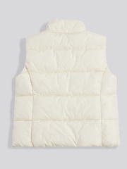 U.S. Polo Assn. Cream Lightweight Puffer Gilet - Image 9 of 10