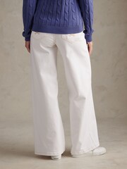 U.S. Polo Assn. White Wide Fit Jeans - Image 4 of 8