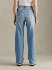 أزرق - U.S. Polo Assn. جينز تلبيس مستقيم - صورة 3 من 10