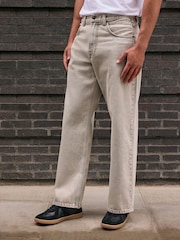 Grey Baggy Fit Jeans - Image 1 of 6