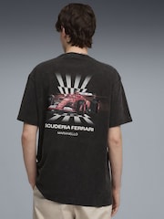 Puma Black Scuderia Ferrari Car Graphic T-Shirt - Image 2 of 5