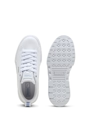 Puma White Mayze Wild Youth Trainers - Image 4 of 6