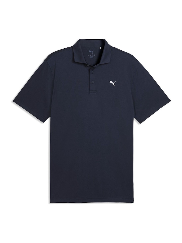 Puma Blue Pure 3.0 Golf Polo Shirt - Image 1 of 2