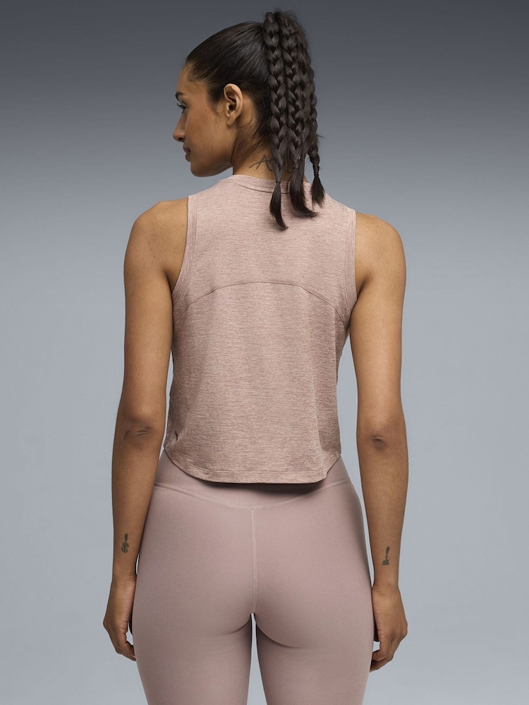 Puma Brown Cloudspun Training Tank Top - Image 2 of 5