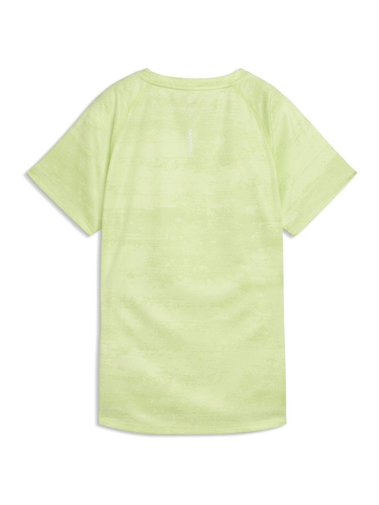 Puma Green Run Velocity Printed T-Shirt - Image 5 of 5 Puma Green Run Velocity Printed T-Shirt - Image 5 of 5
