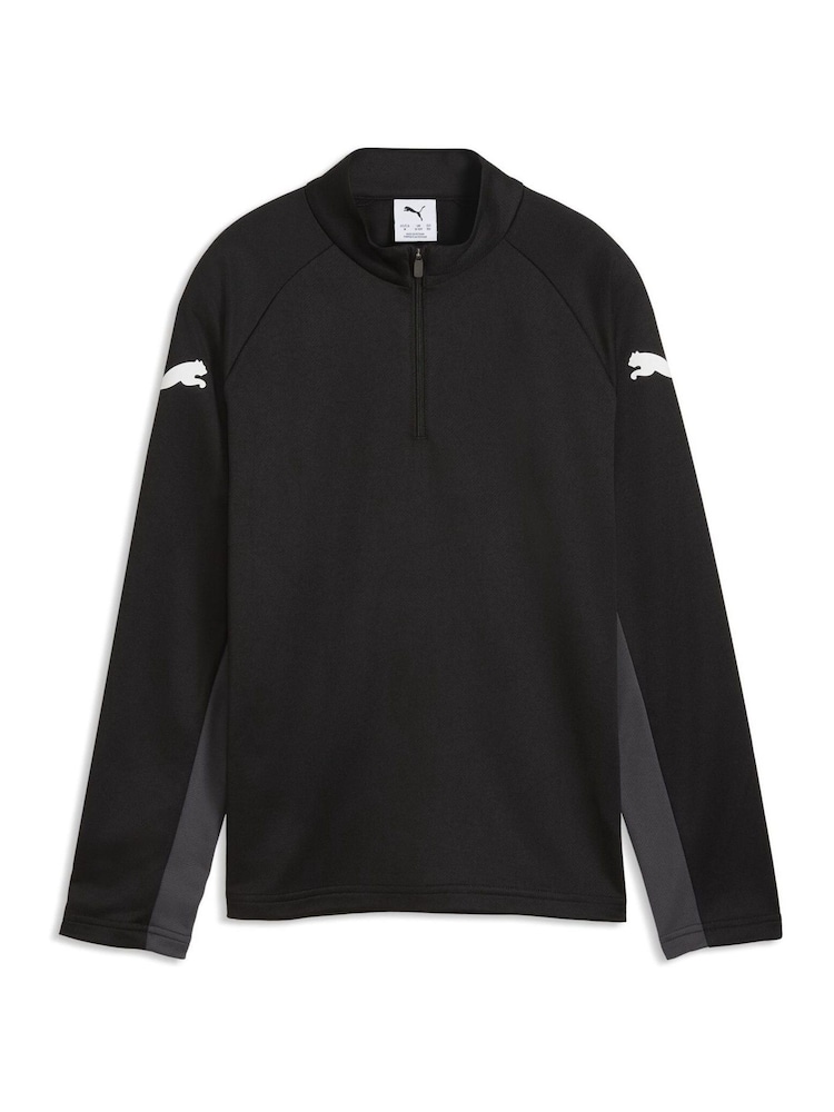 Puma Individualliga Quarter-Zip Top Youth T-Shirt - תמונה 1 מתוך 2 Puma Individualliga Quarter-Zip Top Youth T-Shirt - תמונה 1 מתוך 2