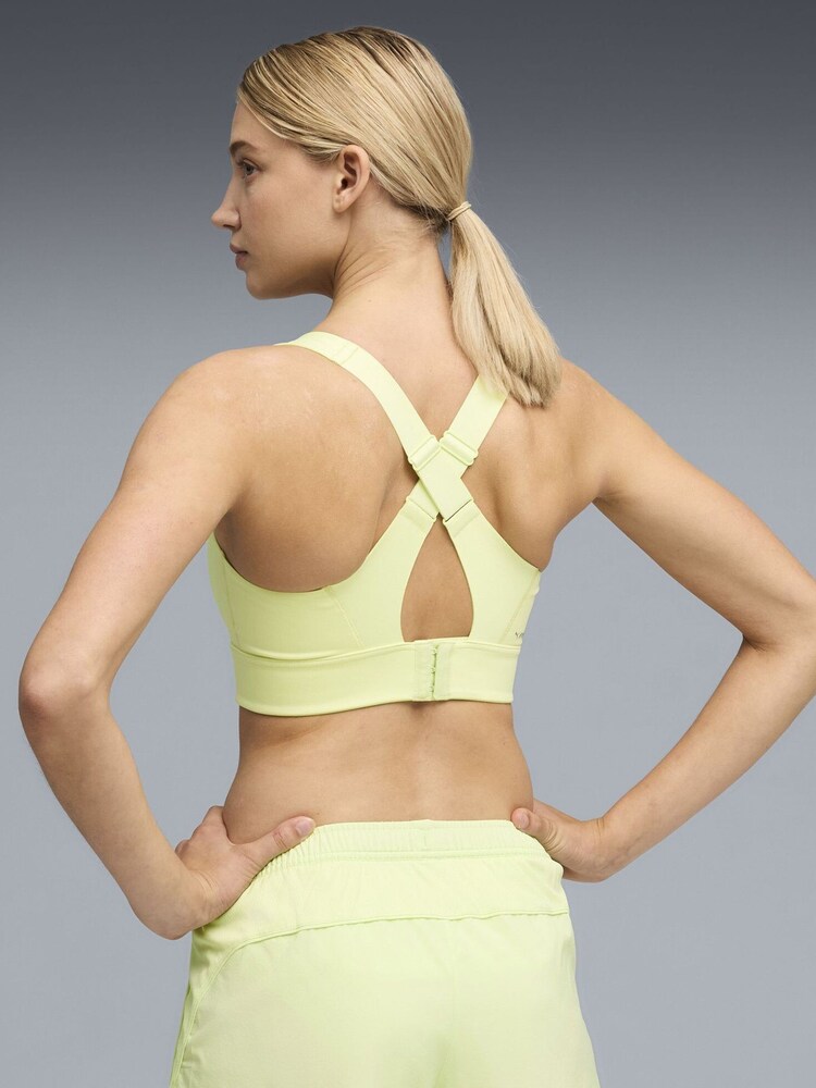 Puma Green Breathe Run Bra - Image 2 of 4
