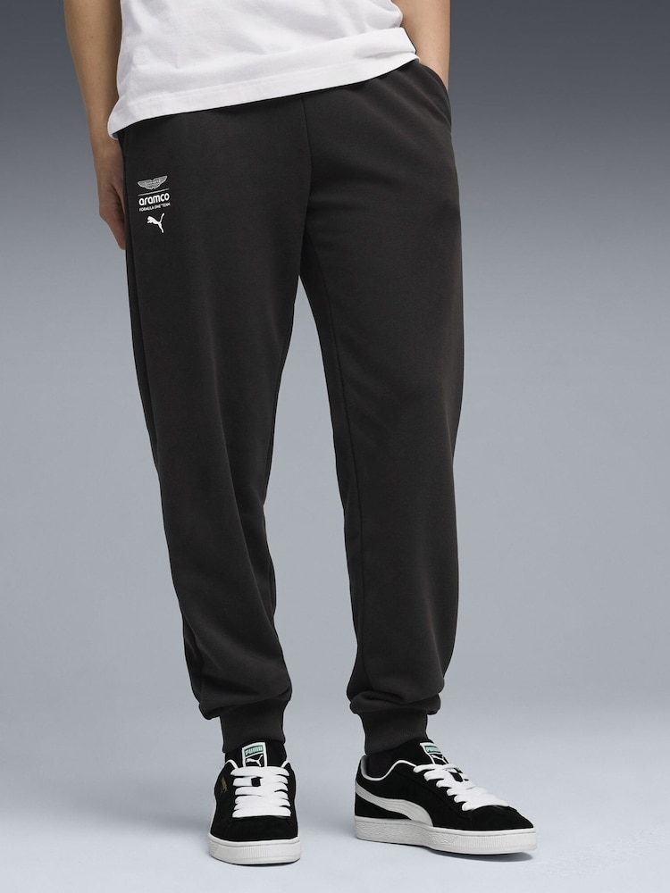 Puma Black Puma Aston Martin Aramco F1 Team Essentials Joggers - Image 1 of 5