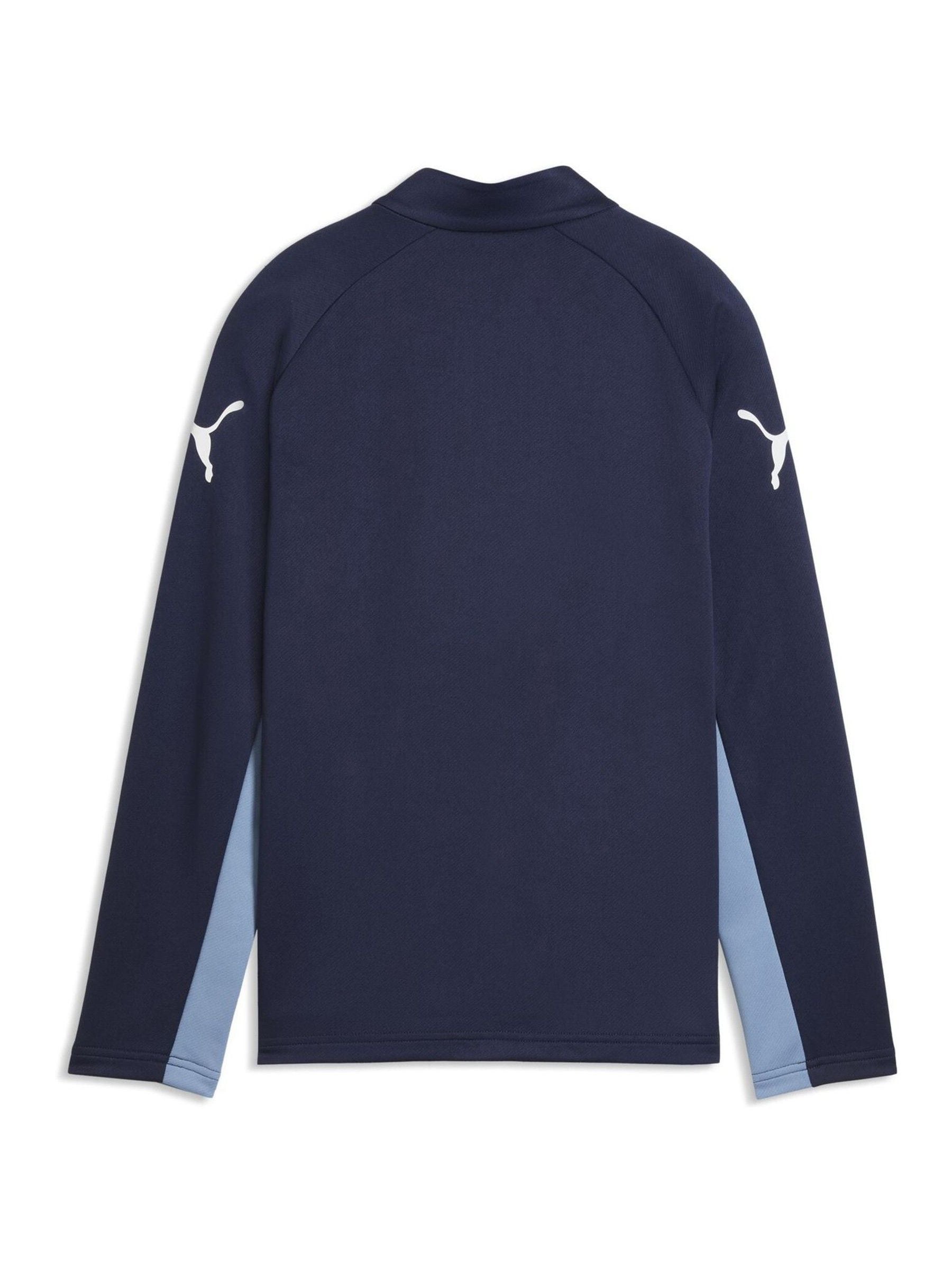 Buy Puma Blue Individualliga Quarter-Zip T-Shirt from Next USA