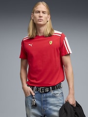 Puma Red Scuderia Ferrari MT7 T-Shirt - Image 1 of 5