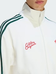 adidas Originals White Firebird Roses Track Top - Image 4 of 5