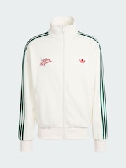adidas Originals White Firebird Roses Track Top - Image 5 of 5