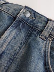 Blau - Jeans mit gedrehtem Saum - Bild 9 von 9