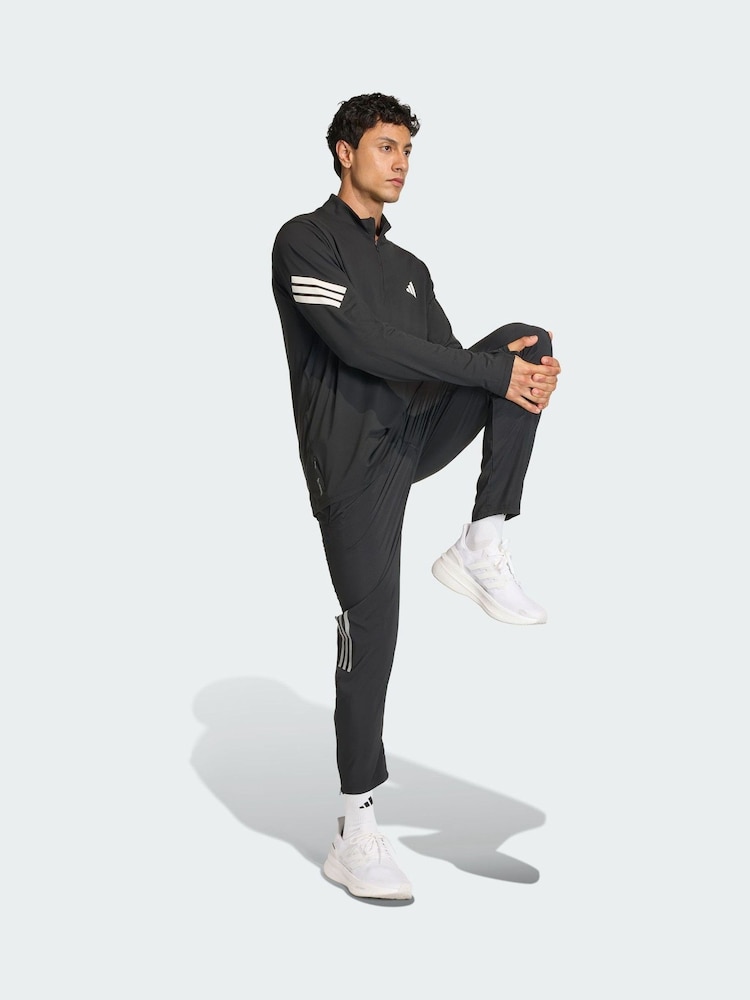 adidas Black adi365 Iconic 1/2 Zip Sweatshirt - Image 1 of 5