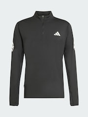 adidas Black adi365 Iconic 1/2 Zip Sweatshirt - Image 5 of 5