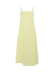 PixieGirl Petite Yellow Strappy Cheesecloth Maxi Dress - Image 3 of 3