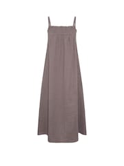 PixieGirl Petite Purple Strappy Cheesecloth Maxi Dress - Image 3 of 3