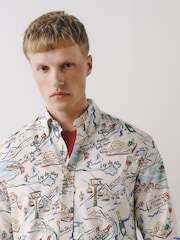 Ecru Ski Resort - Printed Christmas Shirt - Bild 1 von 9