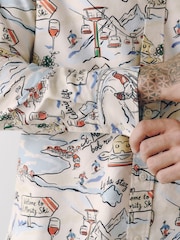 Ecru Ski Resort - Printed Christmas Shirt - Bild 6 von 9