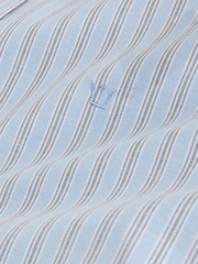 Ecru Stretch Oxford Short Sleeve Shirt - Image 7 of 8