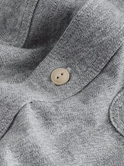 Grey Chambray Twin Pocket Long Sleeve Shirt - Image 8 of 9