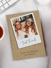 Personalised Photo Upload Polaroid Notebook by PMC - Image 1 of 4