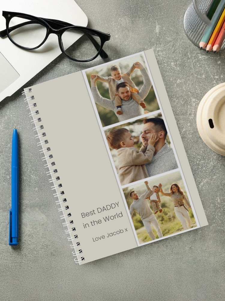 Personalised Photo Upload Notebook by PMC - Image 2 of 3