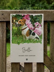Personalised Photo Upload Pet Garden Sign by PMC - Image 1 of 3