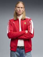 Puma Red Scuderia Ferrari MT7 Track Jacket - Image 1 of 5