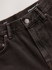Brown Straight Fit Vintage Jeans - Image 3 of 5