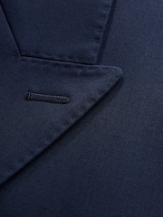 Նավատորմ - Signature 100% Wool Double Breasted Tailored Fit Suit Jacket - Պատկեր 10 11-ից