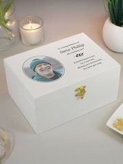Personalised Photo Upload Memorial Keepsake Box by PMC - Image 2 of 4