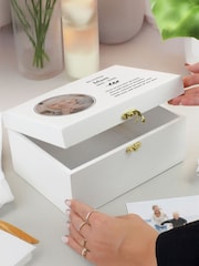 Personalised Photo Upload Memorial Keepsake Box by PMC - Image 3 of 4