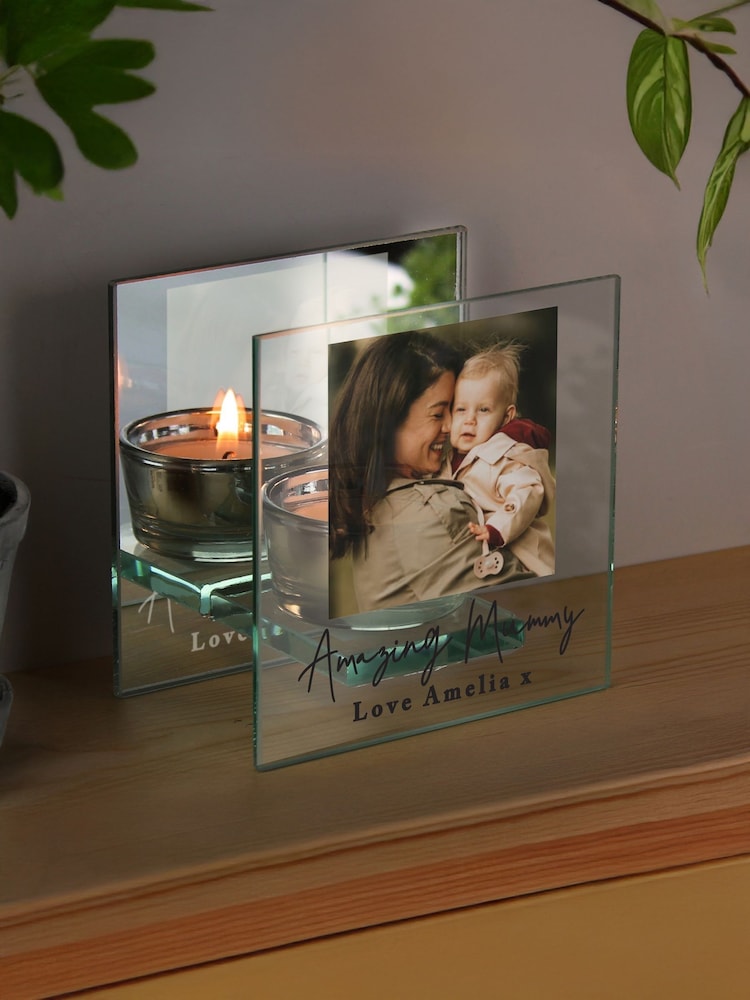Personalised Photo Upload Glass Tealight by PMC - Image 2 of 4 Personalised Photo Upload Glass Tealight by PMC - Image 2 of 4
