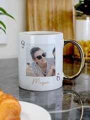 Personalised Photo Upload Queen Of Hearts Mug by PMC - Image 2 of 3