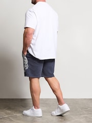 BadRhino Big & Tall Blue Printed Tiger Shorts - Image 3 of 6