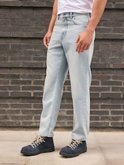 Bleach Blue Straight Fit Jeans - Image 3 of 11